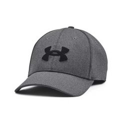 Czapka Under Armour Blitzing. Czarne czapki męskie Under Armour, bez wzorów, sportowe. Za 69.99 zł.