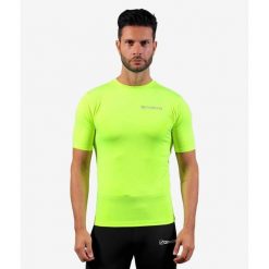 Givova Corpus 2 elastyczna koszulka na ramiączkach krótki rękaw L. Żółte bielizna termoaktywna męska Givova, l, bez wzorów, bez ramiączek, do piłki nożnej. Za 190.99 zł.