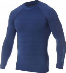 Brubeck LS15290 Bluza męska EXTREME THERMO ciemnoniebieski XL. Niebieskie bluzy nierozpinane męskie Brubeck, m, bez wzorów, bez ramiączek, bez kaptura. Za 247.99 zł.