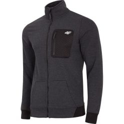 Polar męski PLM003 - ciemny szary melanż. Bluzy z polaru męskie marki 4f. Za 159.99 zł.