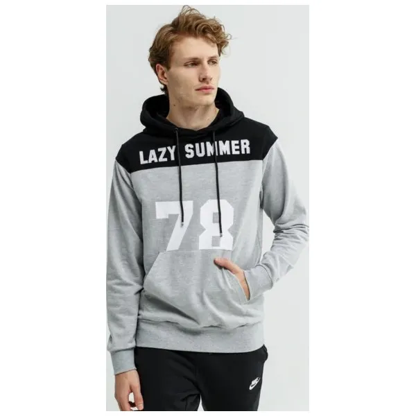 Feewear Bluza Mineros , szary, rozmiar L. Szare bluzy nierozpinane męskie Feewear, l, bez wzorów, z bawełny, z kapturem. W wyprzedaży za 71.99 zł.