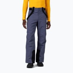 Spodnie narciarskie męskie Rossignol Insulated Ski. Niebieskie spodnie narciarskie i snowboardowe męskie Rossignol, bez wzorów, narciarskie. Za 719.99 zł.