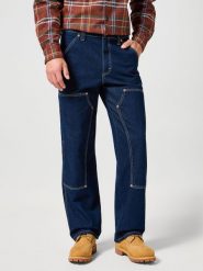 MESKIE SPODNIE WRANGLER RELAXED STRAIGHT BAD HOSS 112357438. Jeansy męskie Wrangler, bez wzorów, z jeansu. Za 219.99 zł.
