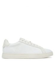 Emporio Armani Sneakersy EM003843 AF20003 M0107 Biały. Białe buty sportowe na co dzień męskie Emporio Armani, m, bez wzorów, ze skóry, bez ramiączek, bez kaptura. Za 1,059.00 zł.