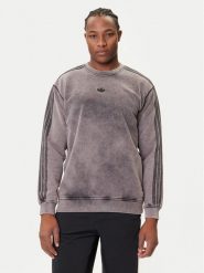 Adidas Bluza Premium Essentials Retro JD0246 Szary Loose Fit. Szare bluzy nierozpinane męskie ADIDAS, m, bez wzorów, z bawełny, retro, bez ramiączek, bez kaptura. Za 279.99 zł.
