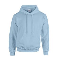 Bluza Z Kapturem Dla Dorosłych Unisex Heavy Blend. Niebieskie bluzy nierozpinane męskie GILDAN, m, bez wzorów, bez ramiączek, z kapturem. Za 92.99 zł.