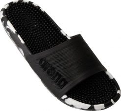 Klapki Marco Bi black/white rozmiar 43. Białe klapki i japonki męskie ARENA, bez wzorów. Za 127.39 zł.