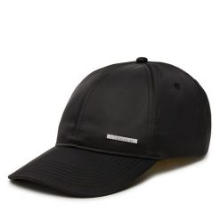 Czapka z daszkiem Calvin Klein. Czarne czapki męskie Calvin Klein, bez wzorów. Za 179.99 zł.