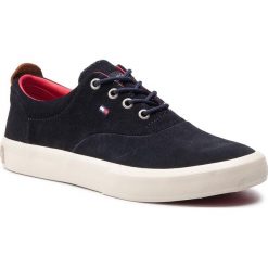 Tenisówki TOMMY HILFIGER - Core Thick Suede Sneaker FM0FM02050 Midnight 403. Trampki męskie Tommy Hilfiger. Za 449.00 zł.