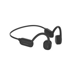 Wododporne słuchaki HEAD z przewodnictwem kostnym. Czarne słuchawki sportowe Head. Za 499.99 zł.