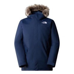 Kurtka turystyczna męska The North Face M Recycled Zaneck Jacket. Niebieskie kurtki męskie The North Face, m, bez wzorów, sportowe, bez ramiączek, bez kaptura. Za 1,197.00 zł.