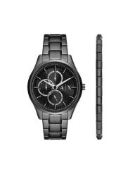 Armani Exchange Zegarek Dante AX7154SET Szary. Szare, analogowe zegarki męskie Armani Exchange. Za 729.99 zł.