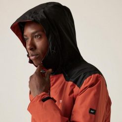 Kurtka ocieplana męska Thornridge II. Brązowe kurtki męskie Regatta, na jesień, m, bez wzorów, bez ramiączek, z kapturem. Za 129.99 zł.