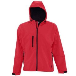 Męska Kurtka Soft Shell Replay Z Kapturem. Czerwone kurtki męskie SOL'S, m, bez wzorów, sportowe, bez ramiączek, z kapturem. Za 335.99 zł.