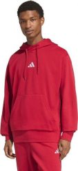 Bluza męska adidas Essentials Feelcozy Hoodie czerwona KC0907 L. Czerwone bluzy nierozpinane męskie ADIDAS, l, bez wzorów, bez ramiączek, bez kaptura. Za 218.99 zł.