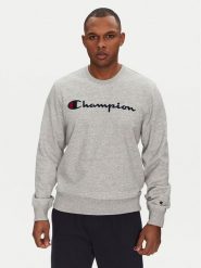 Champion Bluza 220727 Szary Slim Fit. Szare bluzy nierozpinane męskie CHAMPION, m, bez wzorów, z syntetyku, bez ramiączek, bez kaptura. Za 139.99 zł.