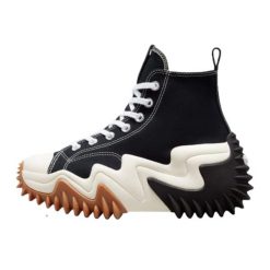 Trampki Converse Run Star Motion, Dla obu płci. Czarne trampki męskie Converse, bez wzorów, retro, bez zapięcia. W wyprzedaży za 432.55 zł.