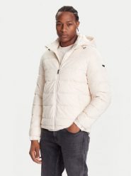 Guess Kurtka zimowa M5BL0B W2322 Écru Relaxed Fit. Kurtki męskie Guess, na zimę, m, z aplikacjami, z syntetyku, bez ramiączek, bez kaptura. Za 849.99 zł.