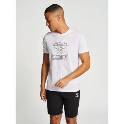 Koszulka Hummel Icons. Białe t-shirty sportowe męskie HUMMEL, m, bez wzorów, casualowe, bez ramiączek. Za 121.00 zł.