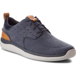 Półbuty CLARKS - Garratt Lace 261322957 Navy Nubuck. Codzienne półbuty męskie Clarks. W wyprzedaży za 249.00 zł.