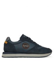 Napapijri Sneakersy Uomo NP0A88X3 Granatowy. Niebieskie buty sportowe na co dzień męskie Napapijri, m, bez wzorów, ze skóry, bez ramiączek, bez kaptura. Za 559.99 zł.