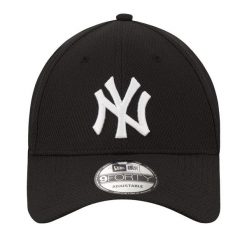 Męska Czapka Z Daszkiem New York Yankees. Czarne czapki męskie New Era, bez wzorów, sportowe. Za 190.99 zł.