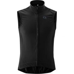 Kamizelka termiczna Gonso. Czarne kamizelki męskie Gonso, z softshellu, bez kaptura. Za 553.00 zł.