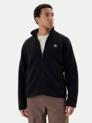 Adidas Polar Trefoil Essentials Teddy JV7676 Czarny Loose Fit. Czarne bluzy z polaru męskie ADIDAS, m, bez wzorów, z polaru, bez ramiączek, bez kaptura. Za 368.99 zł.