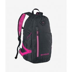 Plecak sportowy Givova Arius Czarny-Fuksja. Czerwone plecaki męskie Givova, bez wzorów, z poliesteru. Za 209.99 zł.