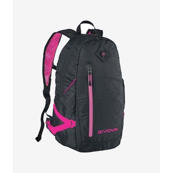 Plecak sportowy Givova Arius Czarny-Fuksja. Czerwone plecaki męskie Givova, bez wzorów, z poliesteru. Za 209.99 zł.