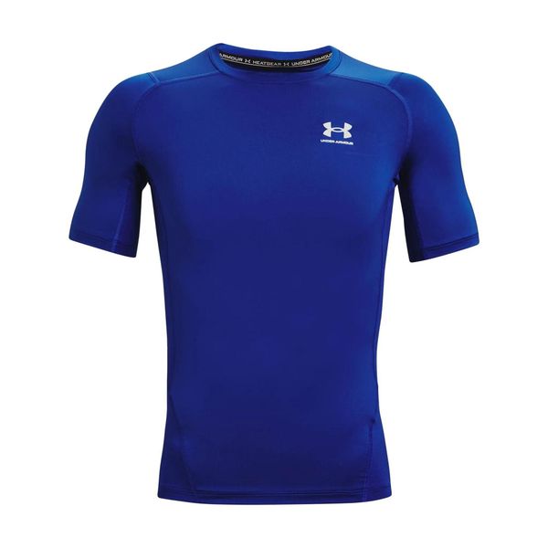 Jersey Under Armour à manches courtes. Białe bielizna termoaktywna męska Under Armour, m, bez wzorów, z jersey, bez ramiączek. Za 231.99 zł.