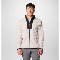 Bluza męska Columbia Sequoia Grove FZ Fleece. Białe bluzy nierozpinane męskie Columbia, m, bez wzorów, bez ramiączek, bez kaptura. Za 219.99 zł.