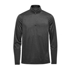 Bluza Męska Milano Quarter Zip. Brązowe bluzy nierozpinane męskie STORMTECH, m, bez wzorów, sportowe, bez ramiączek, bez kaptura. Za 227.99 zł.