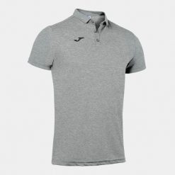 Koszulka polo do tenisa męska Joma Hobby. Szare koszulki polo męskie Joma, m, bez wzorów, z materiału, sportowe, bez kołnierzyka, bez ramiączek. Za 143.00 zł.