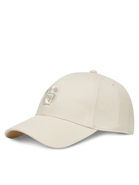 BOSS Czapka z daszkiem Zed 50533299 Biały. Białe czapki męskie Boss, bez wzorów, z bawełny. Za 139.99 zł.