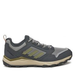 Buty do biegania adidas. Szare buty do biegania męskie ADIDAS, bez wzorów, bez zapięcia, do biegania. Za 259.99 zł.