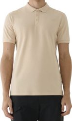 Koszulka męska polo 4F M555 beżowa 4FWAW25TPTSM555 83S XL. Brązowe koszulki polo męskie 4f, m, bez wzorów, bez kołnierzyka, bez ramiączek. Za 72.89 zł.