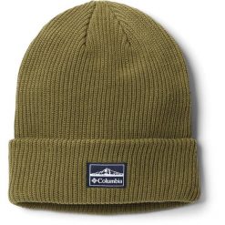 Czapka Zimowa Unisex Columbia Lost Lager II Beanie. Zielone czapki męskie Columbia, na zimę, bez wzorów, sportowe. Za 92.99 zł.