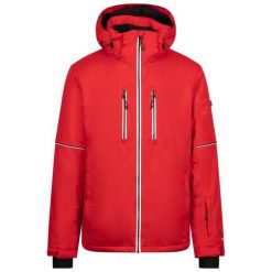 Męska Kurtka Narciarska Joseph. Czerwone kurtki narciarskie i snowboardowe męskie Trespass, na zimę, m, bez wzorów, bez kaptura, narciarskie. Za 486.99 zł.