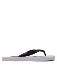 Fila Japonki Troy Slipper FFM0007.13036 Czarny. Czarne klapki i japonki męskie Fila, bez wzorów, z tworzywa sztucznego. Za 39.99 zł.