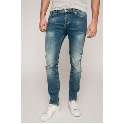 Only & Sons - Jeansy Loom. Niebieskie jeansy męskie Only & Sons, z bawełny. W wyprzedaży za 129.90 zł.