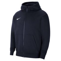 Bluza sportowa męska Nike Park 20 Fleece Fullzip Hoodie. Białe bluzy rozpinane męskie Nike, m, bez wzorów, z kapturem. W wyprzedaży za 171.25 zł.
