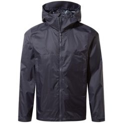 Kurtka Unisex Dla Dorosłych Expert Packable Jacket. Niebieskie kurtki męskie Craghoppers, xl, bez wzorów, sportowe, bez ramiączek, bez kaptura. Za 425.99 zł.