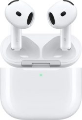 Słuchawki Apple AirPods 4 with Active Noise Cancellation Białe (MXP93LL/A). Białe słuchawki bluetooth Apple. Za 890.54 zł.