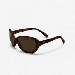 Okulary przeciwsłoneczne kat. 3 MH 530W. Brązowe okulary przeciwsłoneczne męskie Decathlon, bez wzorów, sportowe, szklane. Za 89.99 zł.
