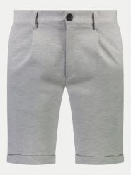 Lindbergh Szorty materiałowe 30-501024 Szary Regular Fit. Szare szorty męskie Lindbergh, bez wzorów, z materiału. Za 199.99 zł.