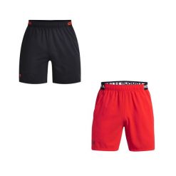 Szorty Under Armour Vanish. Niebieskie buty treningowe męskie Under Armour, bez wzorów, bez zapięcia, na fitness i siłownię. Za 229.50 zł.