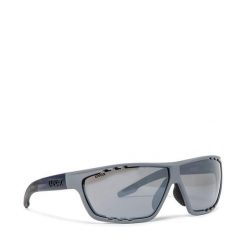 Okulary przeciwsłoneczne Uvex. Szare okulary przeciwsłoneczne męskie Uvex, bez wzorów, sportowe. Za 169.99 zł.