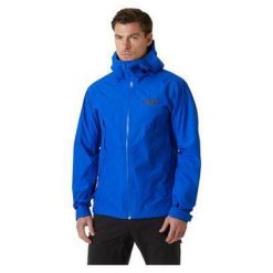 Kurtka wodoodporna Helly Hansen Verglas Infinity Shellt 2.0. Niebieskie kurtki męskie Helly Hansen, l, bez wzorów, sportowe, bez ramiączek, bez kaptura. W wyprzedaży za 1,314.50 zł.