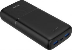 Powerbank Deltaco Išorinė baterija DELTACO 20 000 mAh, 2 x USB-A 18 W, 1 x USB-C PD 20 W / PB-C1008. Powerbanki DELTACO. Za 187.00 zł.